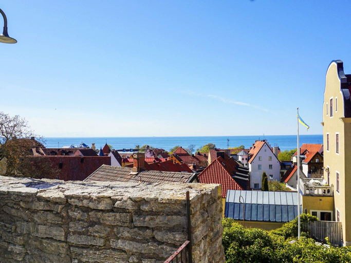 View from property 4, 4 Star Holiday Home in Visby, Gotland