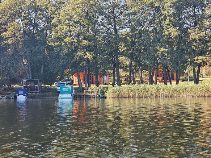View from property 3, Holiday Home Right on the Lake Shore, Koszalin