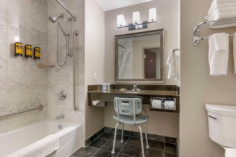 Bathroom 4, Best Western Plus Brandon Inn, Division No. 7