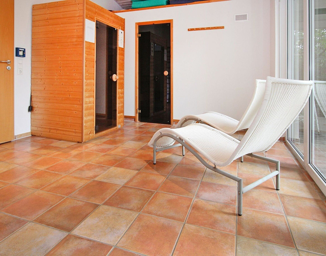 Sauna 2, Grosses Ferienhaus fur Familien im Muritz Nationalpark, Mecklenburgische Seenplatte