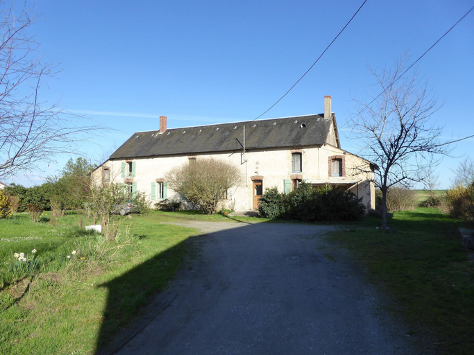Exterior 2, Farmhouse in Giroux Near Forest & Lake, Indre