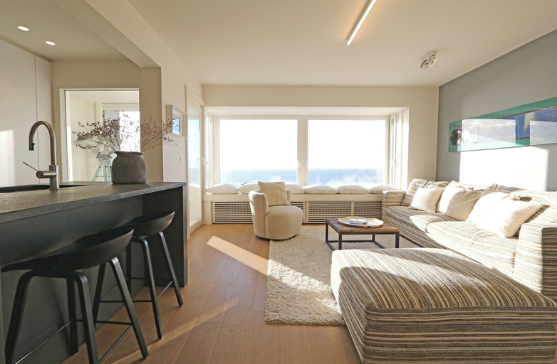 Living room 2, Apartment in Het Zoute Near Place Rubens, West-Vlaanderen