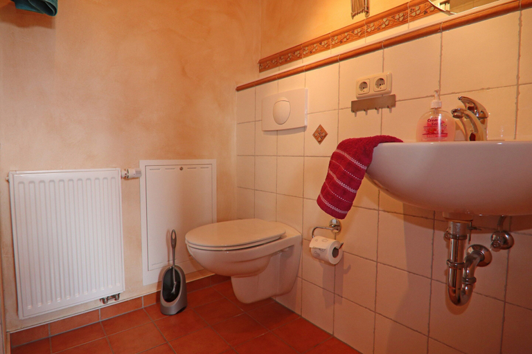 Bathroom 3, Ferienwohnung Kogge im Zentrum von Robel, Mecklenburgische Seenplatte