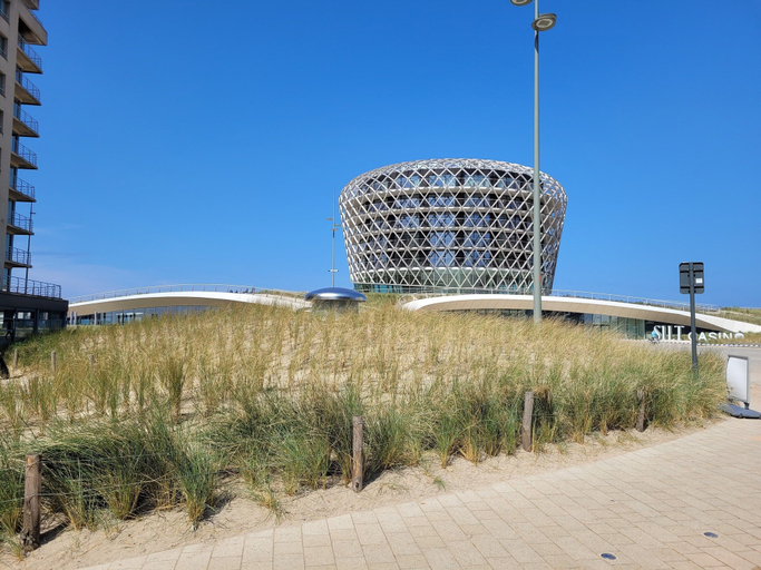 View from property 4, Central Apartment Near Sea & Casino, West-Vlaanderen