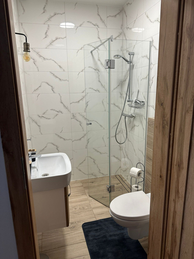 Bathroom, Holiday apartments very close to the beach, Koszalin