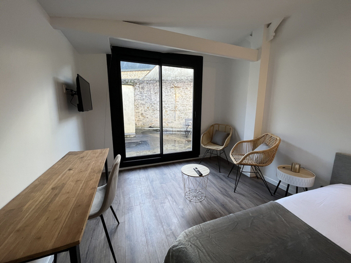 Living room 2, Apartment in Le Mans Near Historic Center, Sarthe