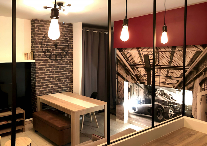 Living room, Downtown Living With a View, Ideal for 4, Sarthe