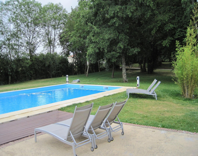 Pool, Estate in Pyrenees With Pool and Golf Nearby, Hautes-Pyrénées