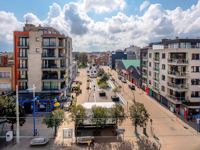 View from property 4, Chic Apartment in Koksijde With Modern Comforts, West-Vlaanderen