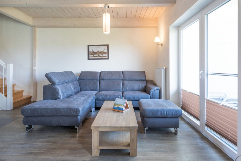Living room 3, Luxurios Ausgestattetes Ferienhaus Uber Zwei Etagen, Nordfriesland