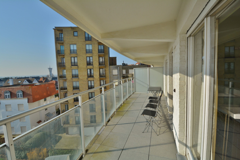 Balcony, Apartment in Belgium With Stunning Sea Views, West-Vlaanderen