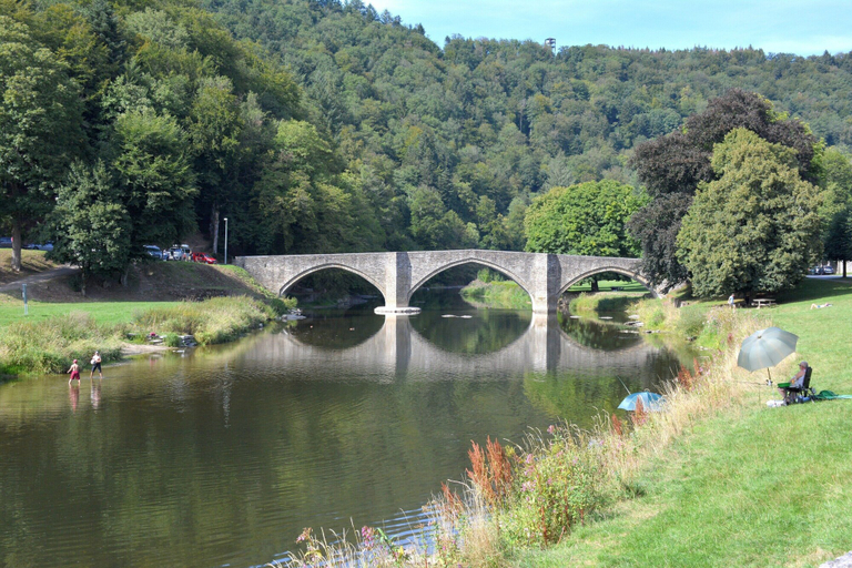 View from property 5, Holiday Home in Bouillon Near River Semois, Luxembourg