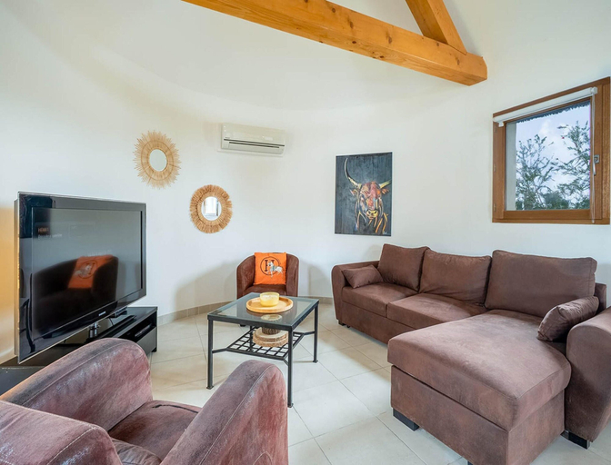 Living room 4, Studio in Le Grau-du-roi Near Sandy Beach, Gard