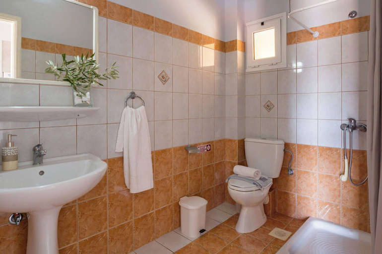 Bathroom, Makis Studios By La Skala Vista, Ionian Islands