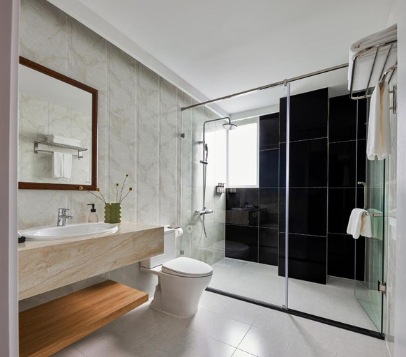 Bathroom 3, M Village Hotel Nguyen Du, District 1