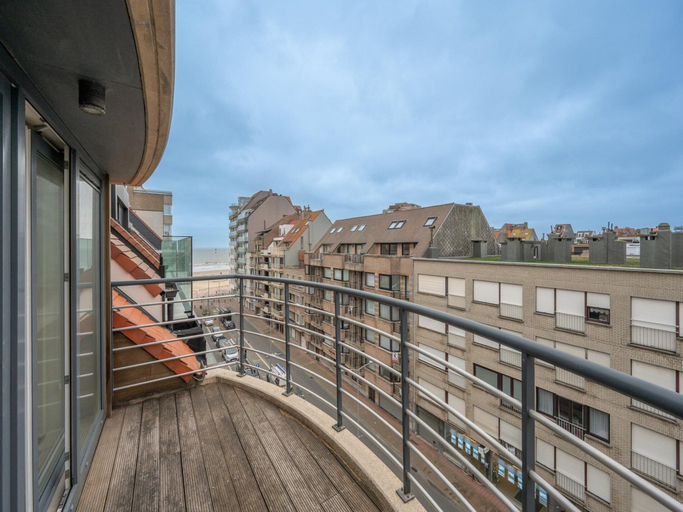 Balcony, Duplex in Knokke-heist Near the Beach, West-Vlaanderen
