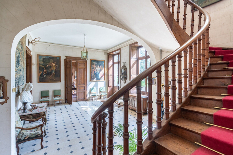 Reception 2, Chateau in Sarthe With Heated Pool, Sarthe