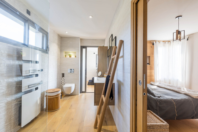 Bathroom 2, Villa in Saint-corneille With Private Jacuzzi, Sarthe