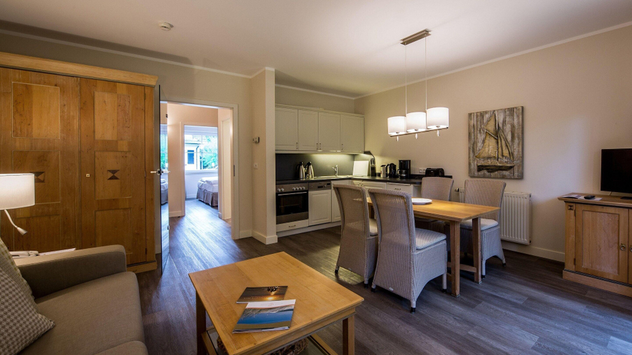 Living room 4, Ferienwohnung fur Zwei Personen, Dierhagen, Vorpommern-Rügen