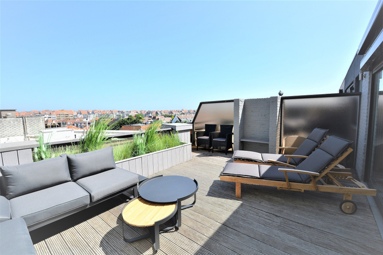 Balcony 2, Penthouse in Knokke Near the Beach, West-Vlaanderen