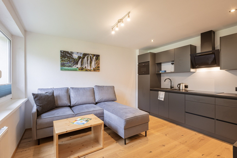 Living area 4, Superior Apartment With Ir-sauna, Leoben