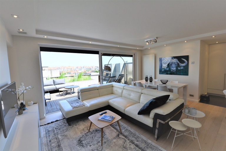 Living room 3, Penthouse in Knokke Near the Beach, West-Vlaanderen