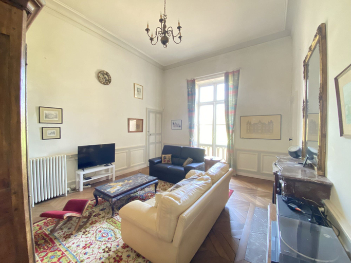 Living room, Countryside Castle With Concierge Luxury, Sarthe