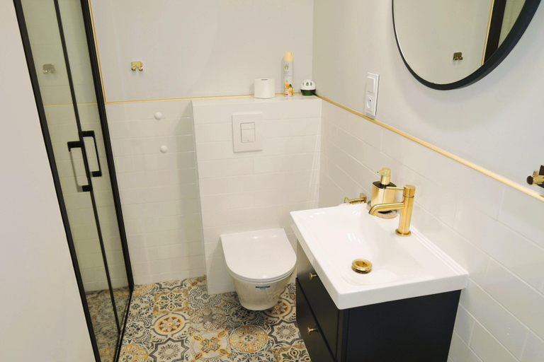 Bathroom 5, Comfortable Holiday Home for 10 People, Kamień