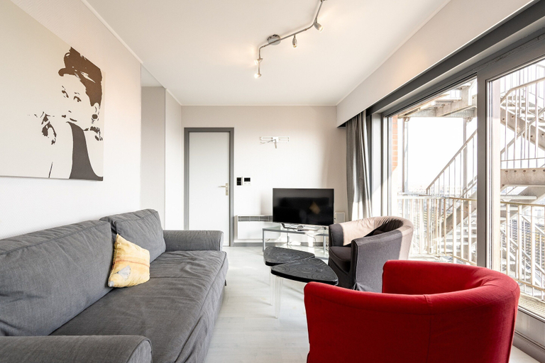 Living room 5, Apartment in Blankenberge Near the Pier, West-Vlaanderen