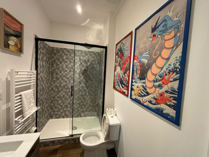 Bathroom 2, Modern House With Four Bedrooms in Loire, Sarthe