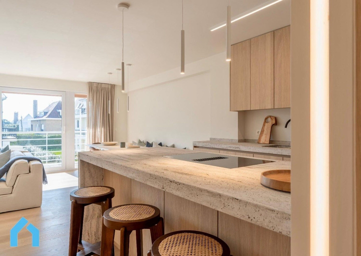 Private kitchen 5, Apartment in Belgium With Cozy Patio, West-Vlaanderen