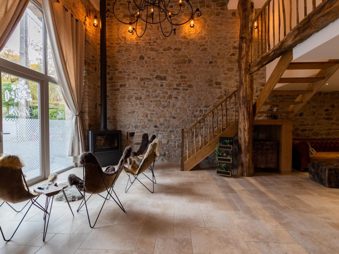 Living room 3, Farmhouse in Ardennes Near Coo Waterfalls, Liège