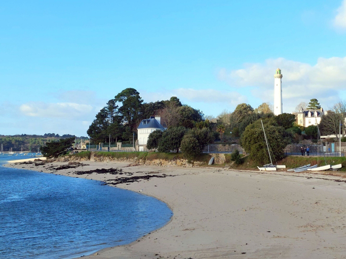 View from property 2, Apartment in Cornouaille near Sandy Beach, Finistère