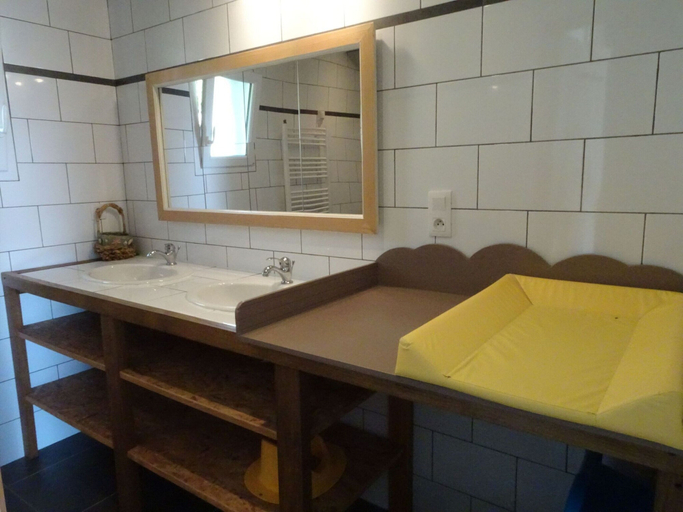 Bathroom 3, Country House Near Mont St. Michel, Manche