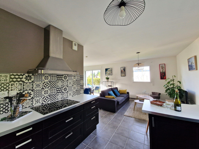 Private kitchen 4, Modern House Near the Coast, Finistère