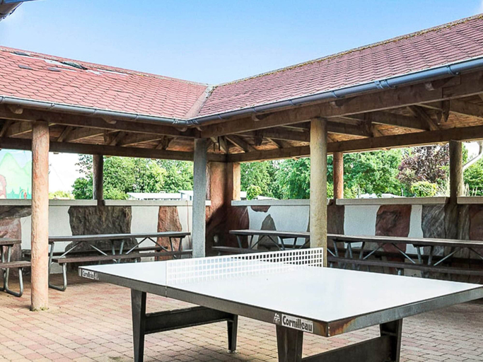 Outdoor dining 3, 9 Person Holiday Park Home in Otterup, Nordfyns