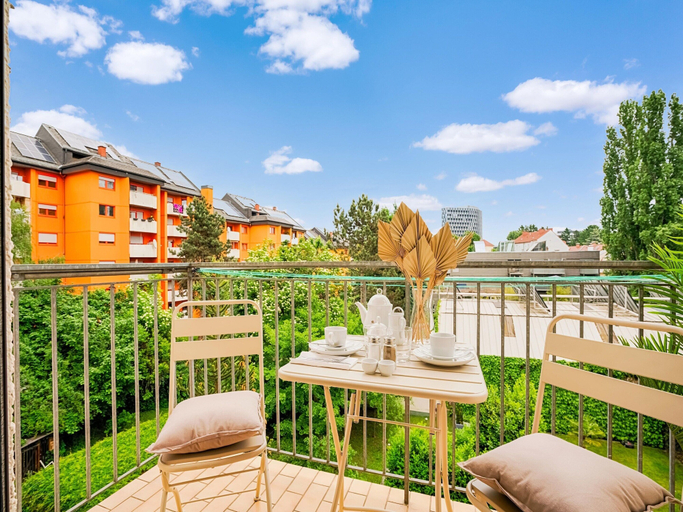 Balcony, Arcadio Home - Premium Suite, Graz