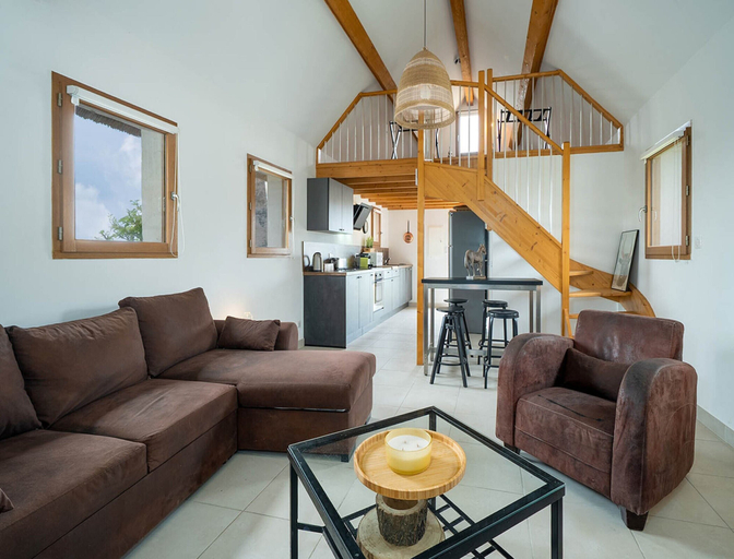 Living room 5, Studio in Le Grau-du-roi Near Sandy Beach, Gard