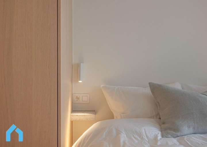 Interior detail, Apartment in Belgium With Cozy Patio, West-Vlaanderen