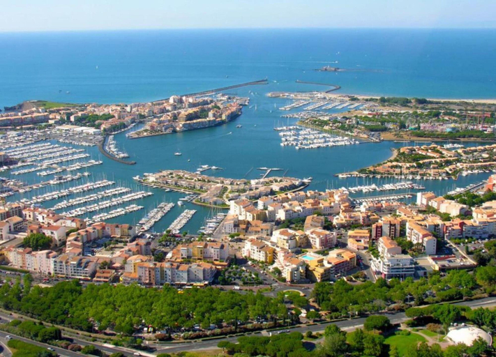 View from property 3, Agde Relaxed Coastal Living, Hérault