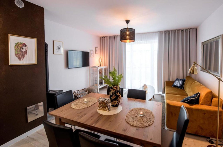 Living room 2, Large Holiday Home, Sauna, Whirlpool, Koszalin