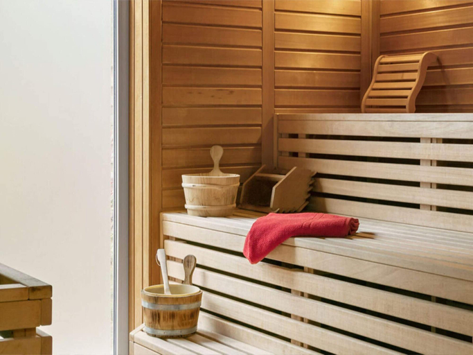 Sauna, 4 Person Holiday Park Home in Krusa, Aabenraa