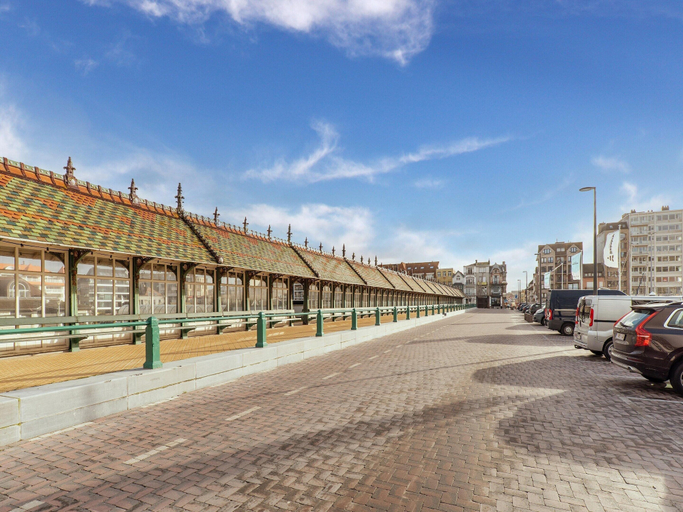 View from property 2, Spacious Duplex Apartment in Blankenberge, West-Vlaanderen