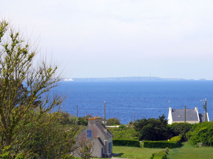 View from property 5, Holiday Home in Brittany With Sea View, Finistère