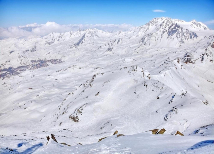View from property 4, Chalet in Val Thorens near Ski Slopes, Savoie