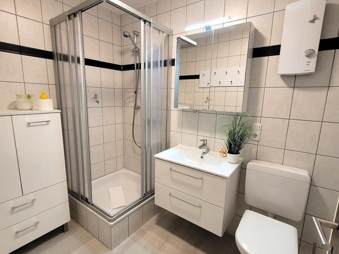 Bathroom 3, Apartment in Winterberg Near Kappe Mountain, Hochsauerlandkreis