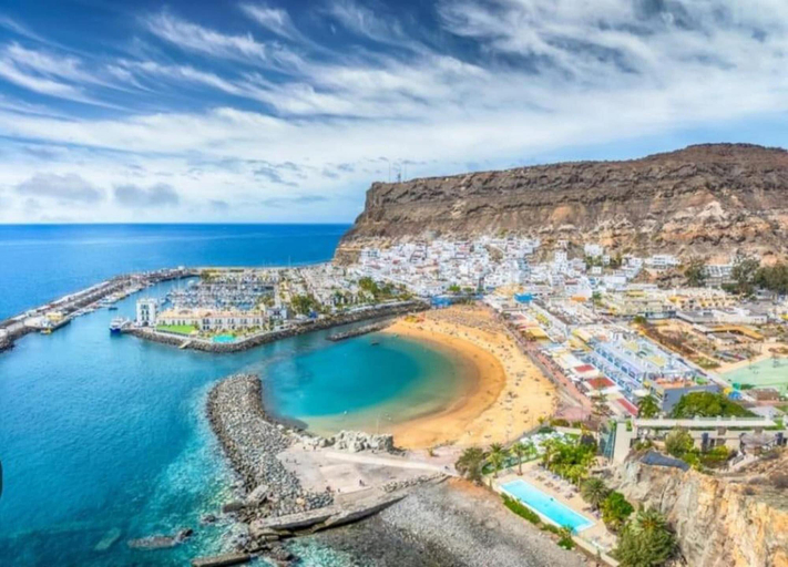 View from property 2, Apartment in Mogan Near Playa de Mogan, Las Palmas