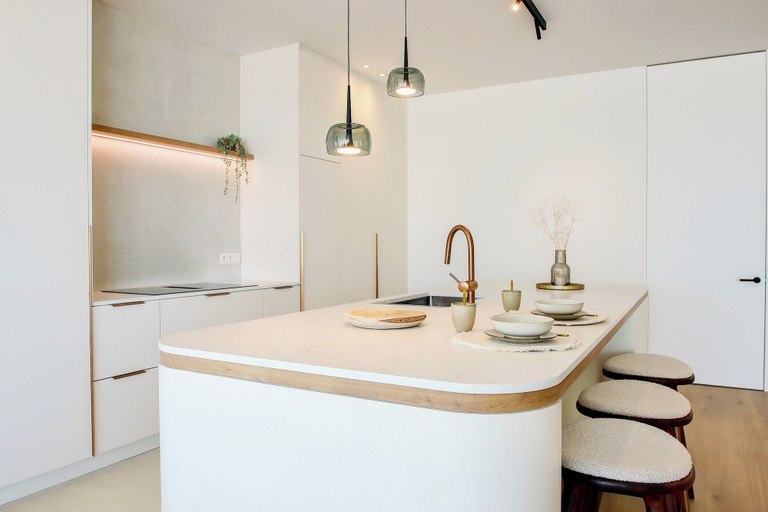 Private kitchen 5, Apartment in Nieuwpoort With Sea View, West-Vlaanderen
