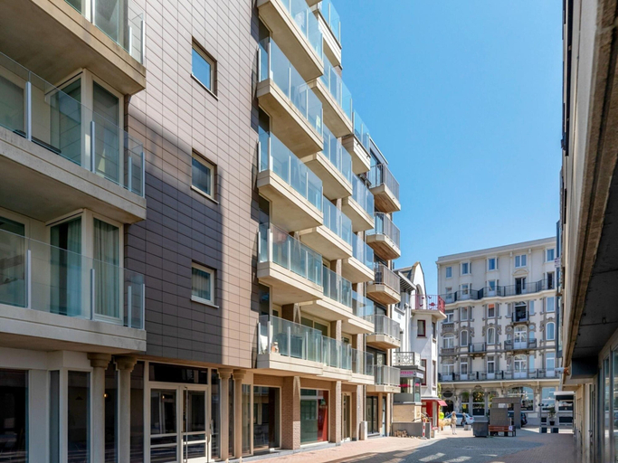 View from property, 2-bedroom Flat With Side sea View, West-Vlaanderen