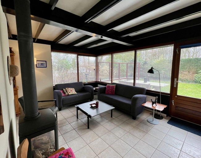 Living room 4, Bungalow for 4 People in Wildrijk, Zijpe